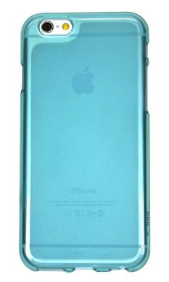 China Soft Jelly Plastic Moible Phone Cases Back Cover for iPhone 6 4.7 inch Sky Blue for sale