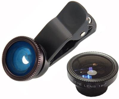 China Lens Accessories for Mobile Phones / PC , 3 in 1 Fisheye & Wide & Macro Lens for sale