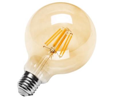 China High Efficiency Manufacturer Led Filament Bulb 2W 4W E27/E14/b22 Dimmable Golf Ball Led Bulb CE Approved for sale