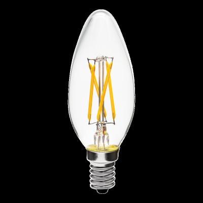 China Candle Holiday Decoration Bulbs C37 Filament 3w 5w 7w With Daylight Warmlight Candle Light E14 for sale