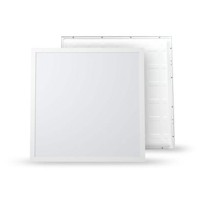 China No Flickering Recessed Aluminum Frame 595*595 1195*595 48w 72w Backlit Flat Ceiling Led Panel Light for sale