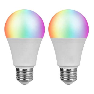 China Good Quality LED Light Bulbs APP Control Residential Smart Dimmable RGB WIFI LED Bulb Colored Light Bulb for sale