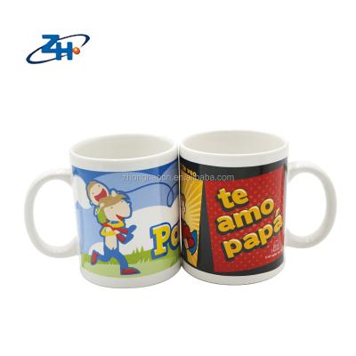 China Viable Cheap Price Good Selling Ceramic Promotional Coffee Mugs For Father's Day for sale