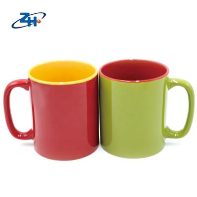 China Viable Most Popular Daily Use Wholesale Ceramic Mug Sublimation With Handle for sale