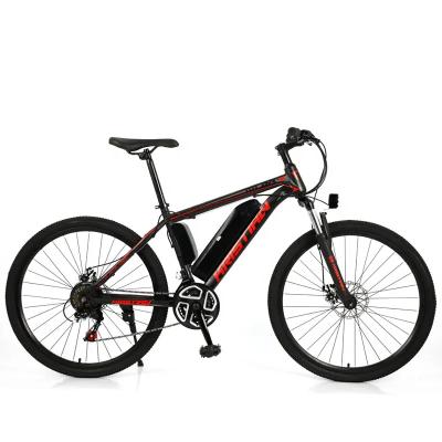 China New 26 Inch 27.5 Inch 29er 350W 36V Luxury Cheap Brushless Electric Bicycle 500w Electric Mountain Bike for sale