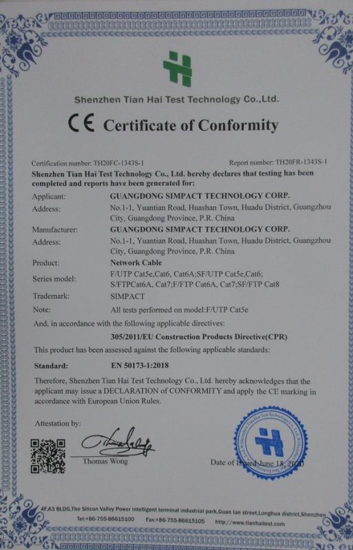 CE - Guangdong Simpact Technology Corp.