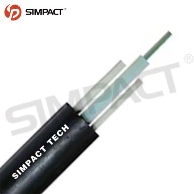 China Fiber To Simpact FTTH Drop Cable Non-metal Home Wiring Center Loose Tube Out Of Cable Outdoor Fiber Optic Cable for sale