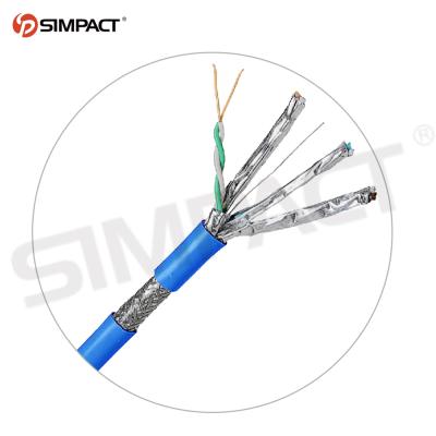 China Telecom Communication Simpact High Speed ​​Ethernet SFTP FTP UTP CAT6A 305m 1000ft 550MHz Lan Network Cable for sale