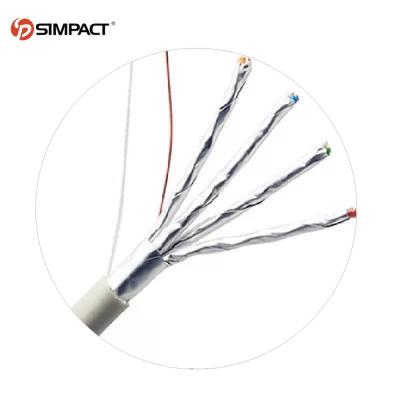 China Telecom High Speed ​​Waterproof Communication 4 Pair 23awg 600 MHz 1000ft SFTP FFTP Cat7 Lan Network Cable for sale