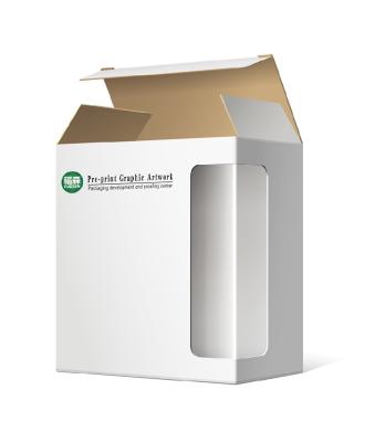 China CCNB Recyclable High Quality Custom Recycled Cardboard Corrugated Kraft Paper Packaging Mailing Box for sale