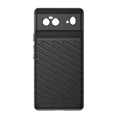 China Factory direct sale new design item texture shockproof anti-skidding rugged phone case for google pixel 6 case tpu for sale