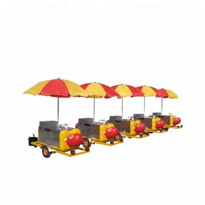 China newest snack street food stall kiosk mobile fast food vending kiosk for sale for sale