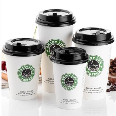 China Disposable Hot Sale Custom Printed Paper Coffee Cups Food &Amp; Beverage Packing for sale