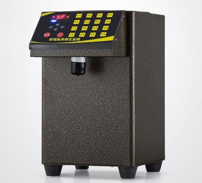 China Intelligent Hotels Microcomputer Fructose Dispenser Machine / Bubble Tea Equipment for sale