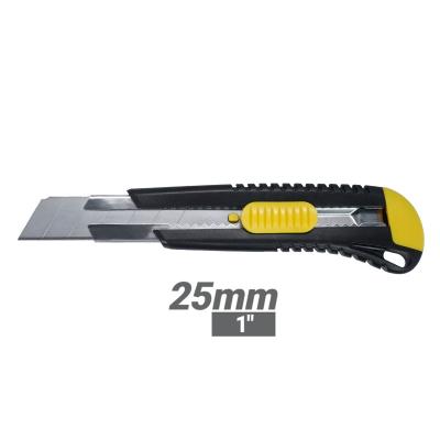 China Open Slide Tool 25mm Blade Cutter Open Knife Custom Utility Knife OEM Utility Knives for sale