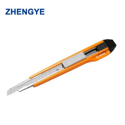 China Alfedo leather suitable / precision 9mm wallpaper mini utility knife cutting knife knorr tools for sale