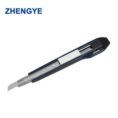 China Suitable ABS/Precision 9mm Handle Mini Utility Knife Paper Box Knorr Alfedo Car Film Leather Cutting Tools For Precision Cutting for sale