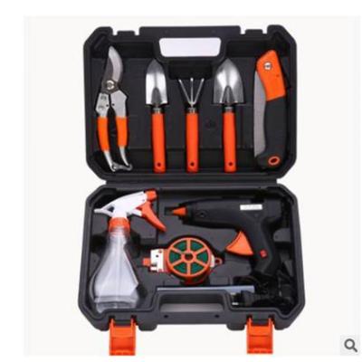 China GARDEN TOOL KIT 12 Pcs High Quality Garden Tools, Portable Gardening Tools, Garden DIY Tool Kits Digging Tools Packed In Case for sale