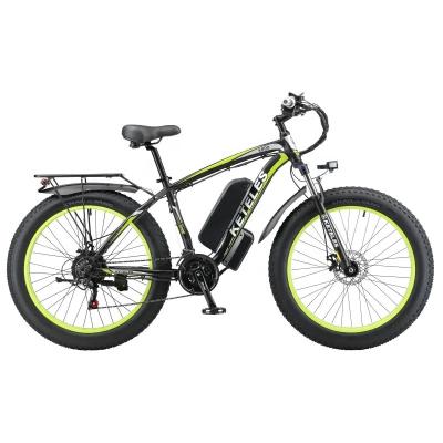 China Newest USA Keteles Aluminum Alloy Fat E-Bike 1000W Dual Motor Electric Bike 23AH Standard Powerful Lithium Battery 26x4.0 Inch Tire E-Bike for sale