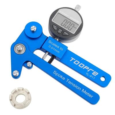 China Bicyle Repair TOOPRE Bicycle Spoke Tension Meter Road Bike Wheel Spokes Checker High Accuracy Indicator Repair Recycling Tools for sale