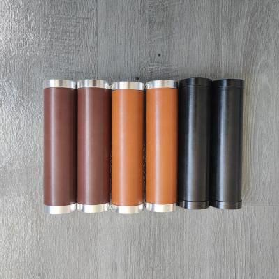 China OEM Service Soft Top Quality Leather Bicycle Grips Wholesale Leather Ergonomic Bike Grips for sale