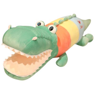 China High Grade Luxury Plush Large Animals Stuff Crocodile Plush Pillows Toys for sale