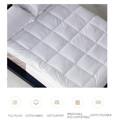 China Soft Thin King Bed Top Queen Cotton Anti-bacteria Sheets Mattress Protector for sale