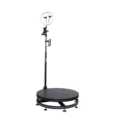 China HUAER 2021 68cm 360 photo booth spinner adjustable platform video 360 degree spin photo booth for sale