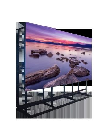 China 55 inch 4k 4x4 mount bracket advertising screen LCD display 3x3 controller outdoor videowall 2x2 indoor video wall for sale