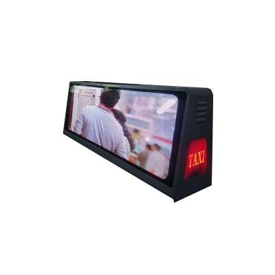 China LED 3G 4G Wifi taxi led display led screen car advertising taxi top sign for car advertising for sale