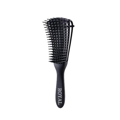 China Waterproof Powerful Natural Curly Straight Plastic Detangler Hair Brush Comb for sale