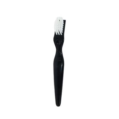 China China Wholesale Manual Toothbrush Product Black Denture Brush for sale