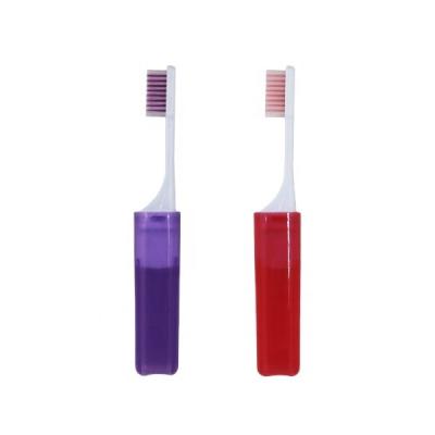 China Mini Folding Travel Foldable Disposable Toothbrush for sale