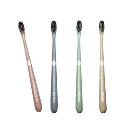 China Multiple Use Approved Wheat Straw Adult Toothbrush Case for sale