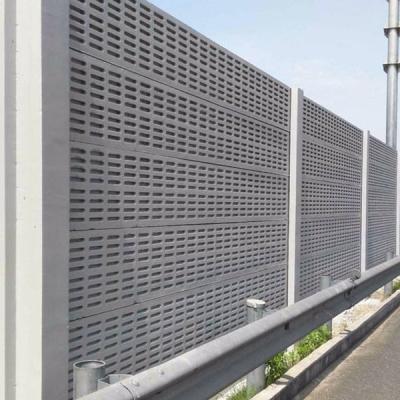 China Environmental Protection Green Noise Reduction Barrier Wall High Speed Road Noise Barrier for sale