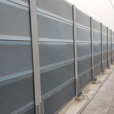 China Lightweight Soundproof Highway Walls Customized Freeway Noise Barrier for sale