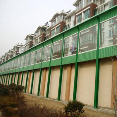 China Compact Structural Highway Noise Walls Easy Installation Noise Sound Barrier for sale