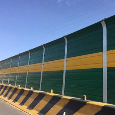 China Fireproof Sound Barrier Anticorrosive Rectangular Acoustic Noise Wall Highway for sale