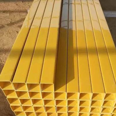 China Aging Resistant GRP FRP Pipe Fence Farm Diagonal Bracing Columns for sale