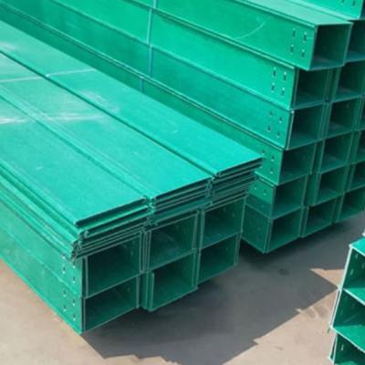 China 100*150 Cable Tray FRP Pultrusion Molding Insulation For Highway / Railway / Bridge for sale