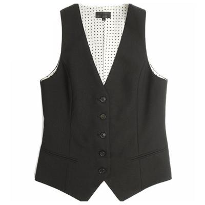 China China Factory Fashion Breathable Formal Suit Vest Waistcoat For Women for sale