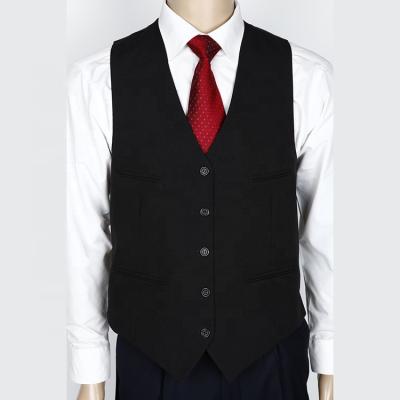 China Latest Polyester Anti-pilling Mens Formal Vest For Men Design for sale