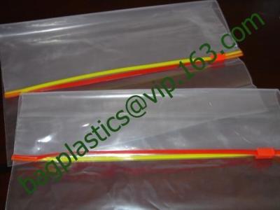 China CLOSURE seal bag, Slider seal, Slider lock, Slider grip, Slider zip, Slider zipper, Refuse Sacks Bin Liners for sale