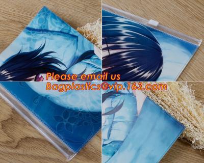 China clear pvc pencil bag/Zip lockk plastic clear pvc pencil case/custom color plastic pencil bag for sale