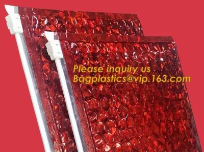 China Custom Zip lockk zipper bubble bag/bubble slider bag,Shielding Bag Aluminum Foil Bag Metallized Foil Bag Nylon Vacuum Bag for sale