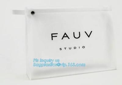 China Portable Clear PVC Slider Zipper Cosmetic Makeup Bag, Water proof slider pvc toiletry bag vinyl beachwear cosmetic bag for sale