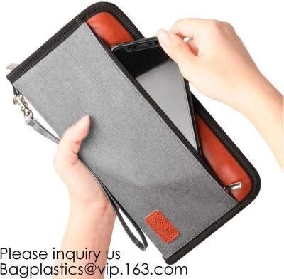 China Blocking Cover Travel Passport Wallet Credit Card Document Organizer Passport Holder, Travel Holder Case, SAS Bag, Pack for sale