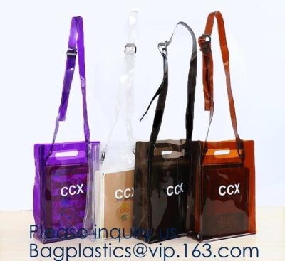 China Custom Logo Home Textile Clear Vinyl PVC Plastic Quilt Blanket Zipper Bag With Handles,promotional pvc shopping bag for sale