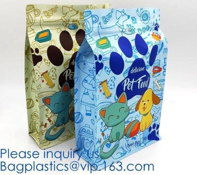 China Customized Personalized Pet / Metpet / Pe Material Plastic Food Bag Printing Cheap,dust-free workshop pet food bag PACK for sale