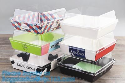 China Plastic food container wholesale lunch box takeout,PET Plastic container Susi box Salad box,sushi serving food trays sus for sale